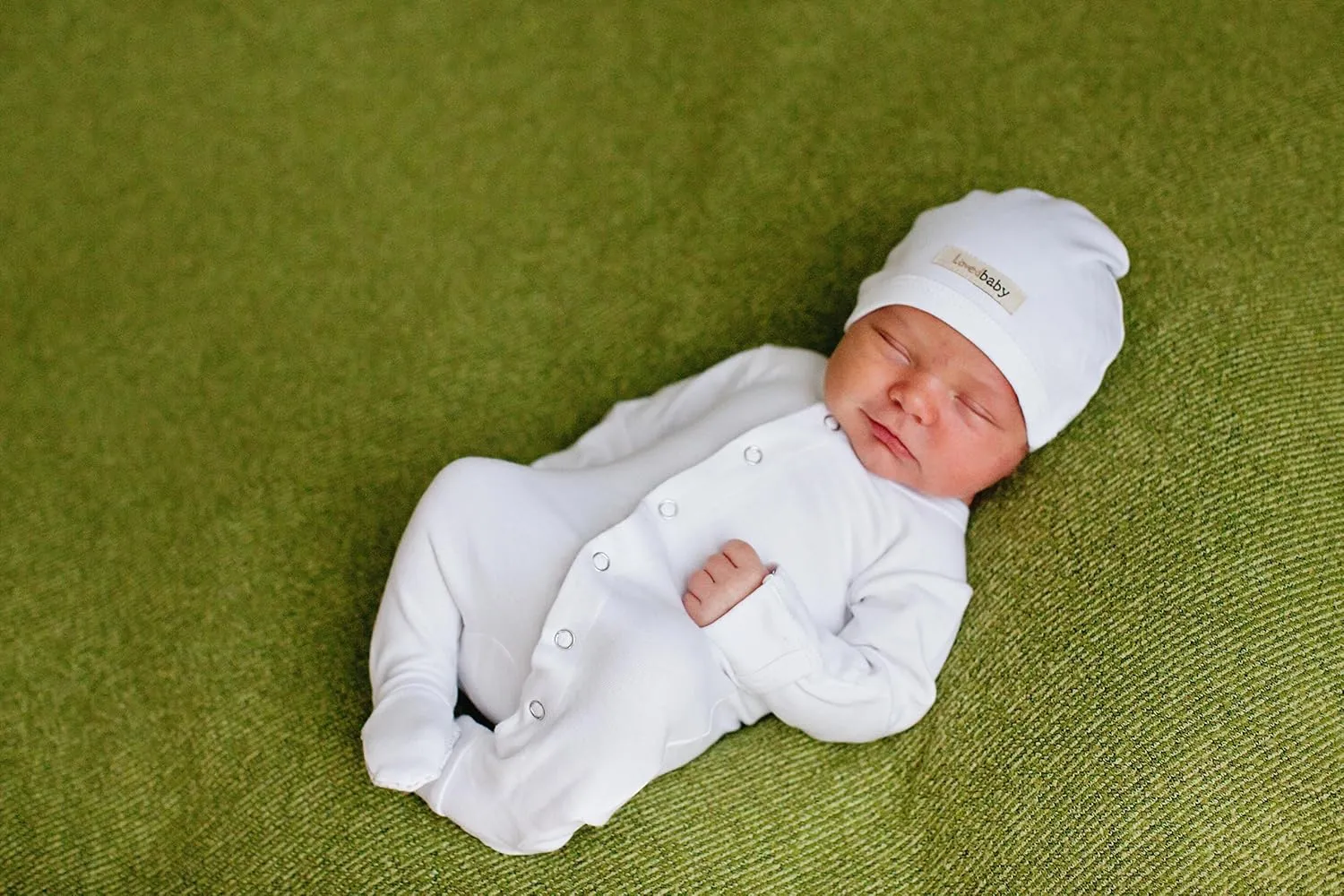 L'ovedbaby baby-girls Organic Baby Snap Footie