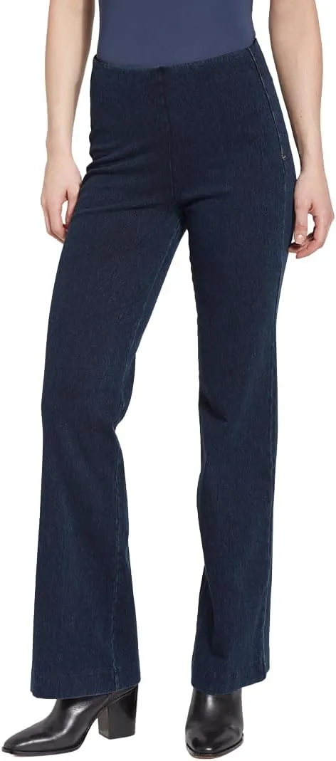 Lyssé Denim Trouser – High Waisted Stretch Jeans for Women, Stretch Denim with an Elevated, Polished Look