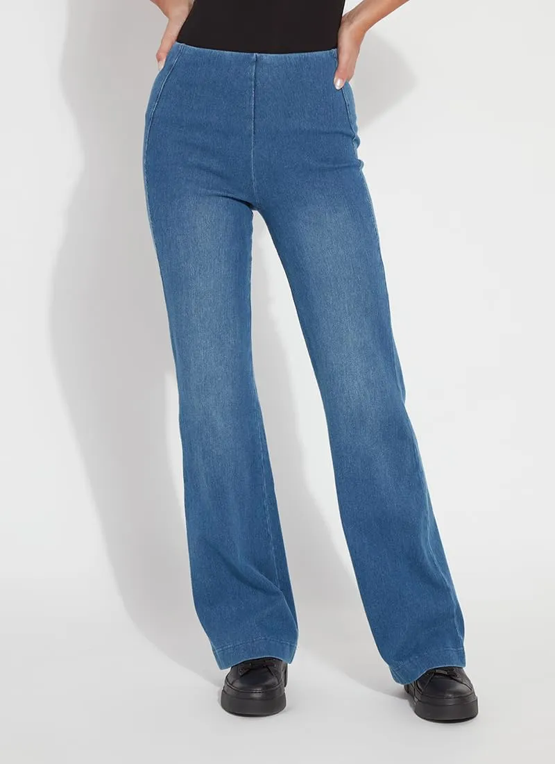 Lyss Denim Trouser  High Waisted Stretch Jeans for Women, Stretch Denim with an Elevated, Polished Look