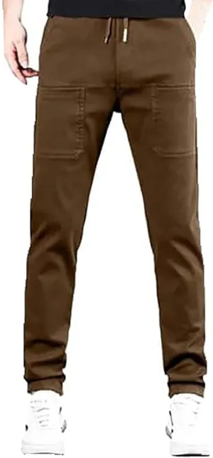Manzera Stretch Cargo Pants Mencomfy MultiPants- High Stretch Durable Cargo Pants for Men - Comfort Meets Style
