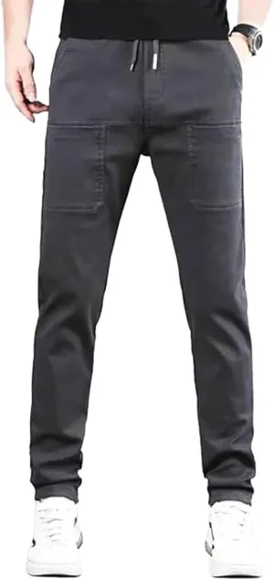 Manzera Stretch Cargo Pants, Sirmale Mencomfy MultiPants - High Stretch Multi-Pocket Durable Cargo Pants for Men