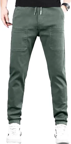 Mencomfy Cargo Pants, Men's Multipants - High Stretch Multi-Pocket Durable Cargo Pants, Manzera Stretch Cargopants Long