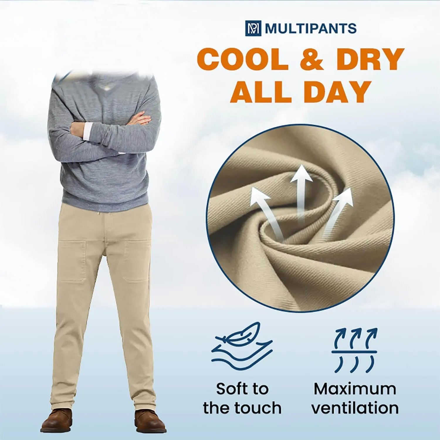 Mencomfy Cargo Pants, Men's Multipants - High Stretch Multi-Pocket Durable Cargo Pants, Manzera Stretch Cargopants Long