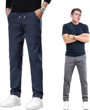 Mencomfy Cargo Pants, MultiPants - High Stretch Multi-Pocket Durable Cargo Pants, Manzera Stretch Carg o Pant