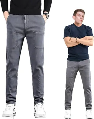 Mencomfy Cargo Pants, MultiPants - High Stretch Multi-Pocket Durable Cargo Pants, Manzera Stretch Carg o Pant