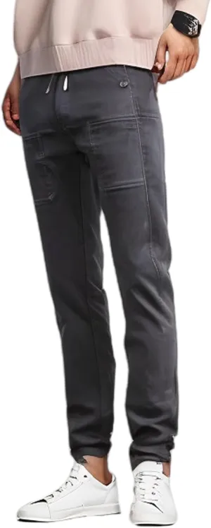 Mencomfy Cargo Pants, MultiPants - High Stretch Multi-Pocket Durable Cargo Pants, Silm Fit Stretch Pant for Men