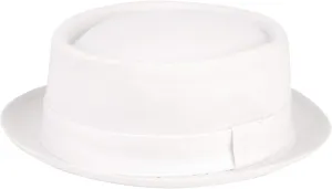 Men's Everyday Cotton All Season Porkpie Boater Derby Fedora Sun Hat