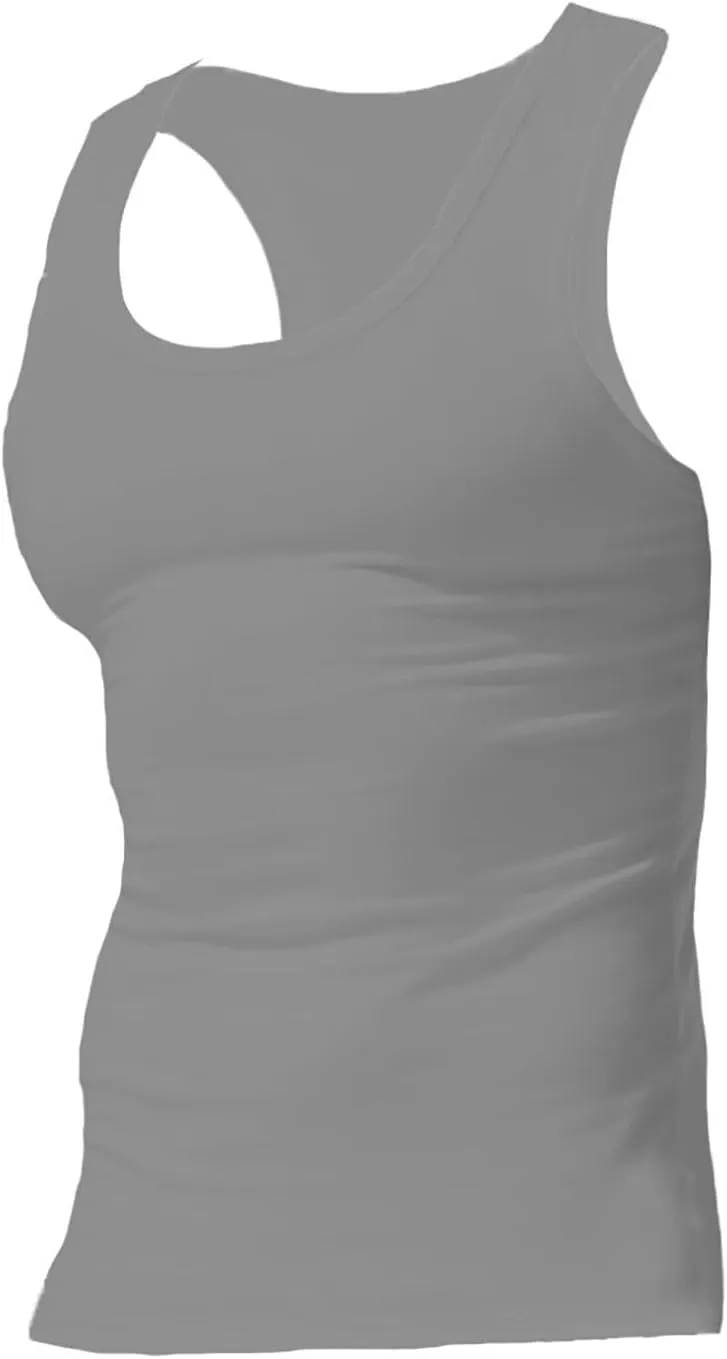 Men's Lightweight Cotton Tank Undershirts Hooded Tank Top Breathable Sleeveless Vest Fashion Casual Vest
