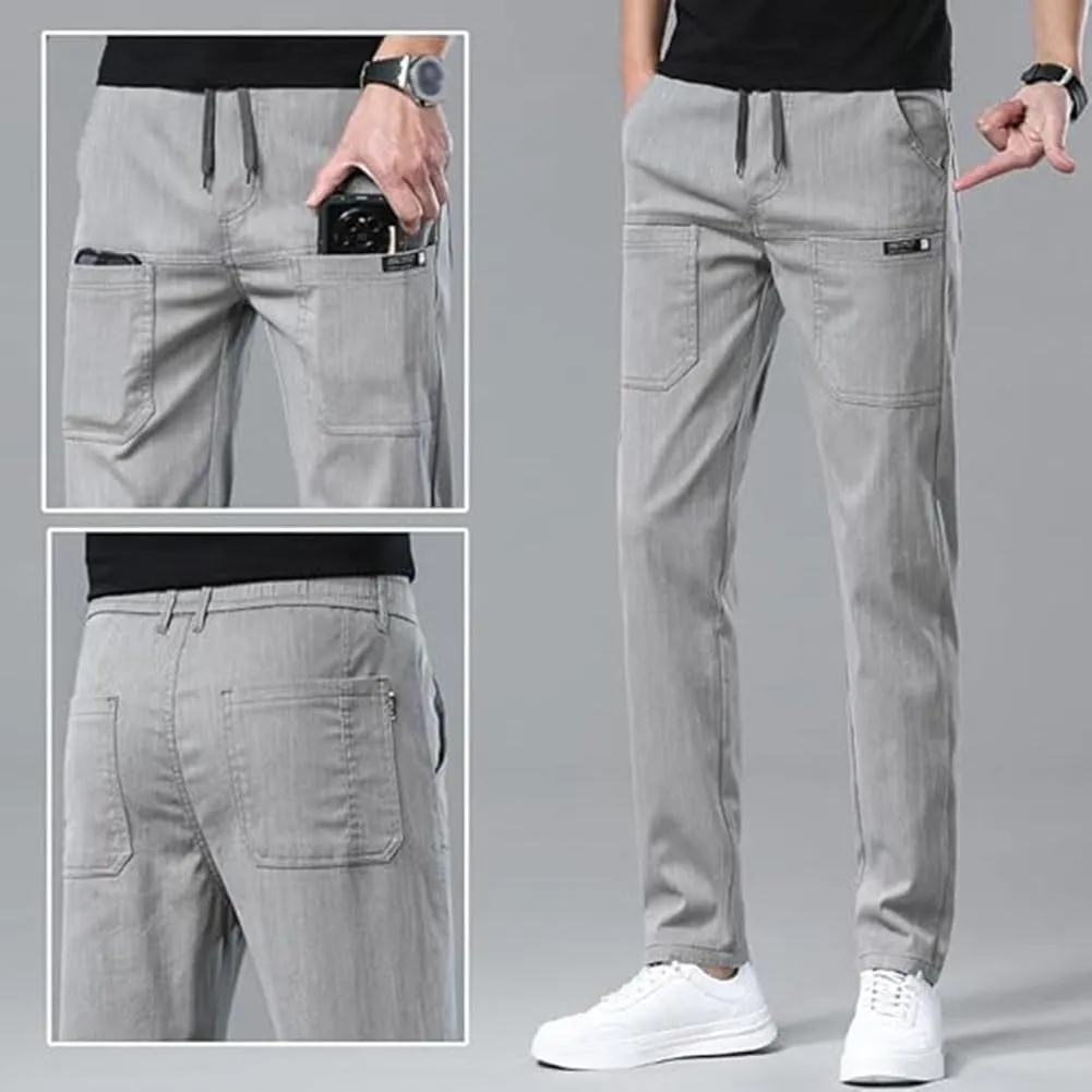 MultiPants  High Stretch Multi-Pocket Durable Cargo Pants, Mencomfy Manzera Stretch Cargo Pants