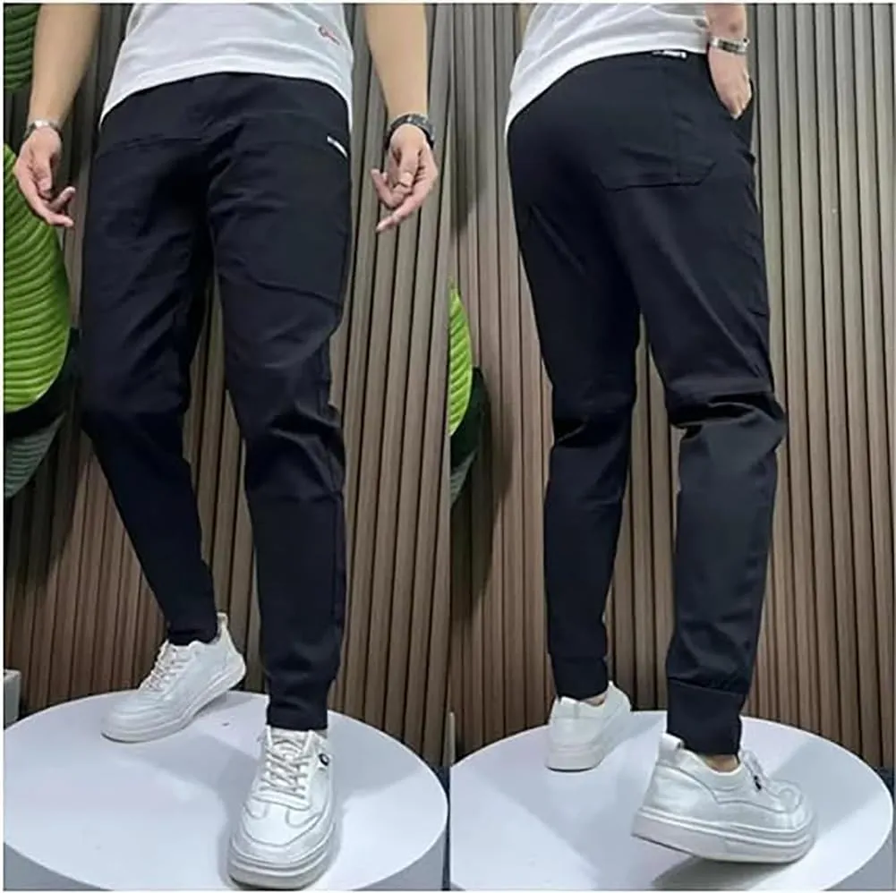 MultiPants-High Stretch Multi-Pocket Durable Cargo Pants, Men's Relaxed Fit Stretch Cargo Pant Comfy Lightweight Pants