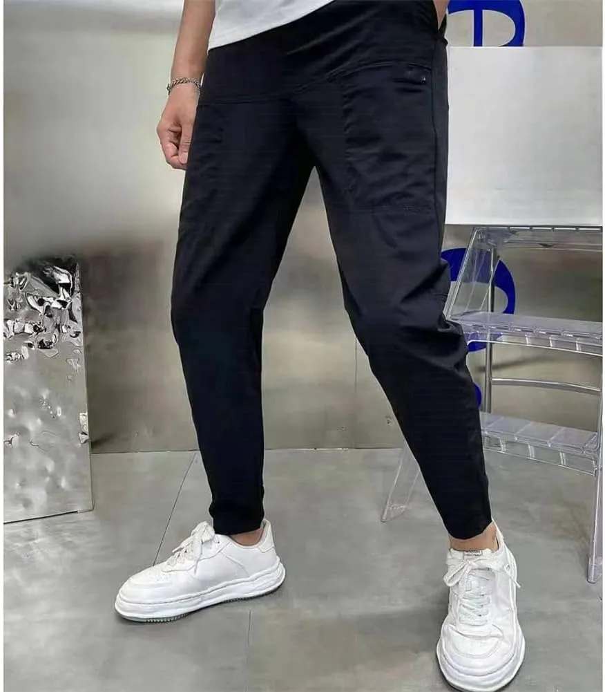 MultiPants-High Stretch Multi-Pocket Durable Cargo Pants, Men's Relaxed Fit Stretch Cargo Pant Comfy Lightweight Pants