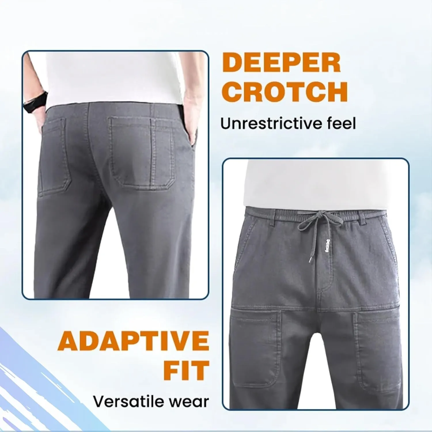 Multipants Luxury Pants, Multipants  High Stretch Multi-Pocket Durable Cargo Pants, Men Comfy Cargo High Stretch Pant