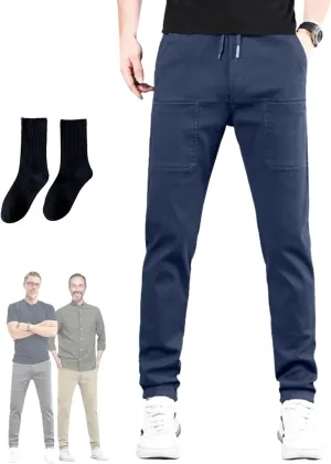 Multipants Luxury Pants,Multipants - High Stretch Multi-Pocket Durable Cargo Pants,Straight-Fit High Stretch Pant