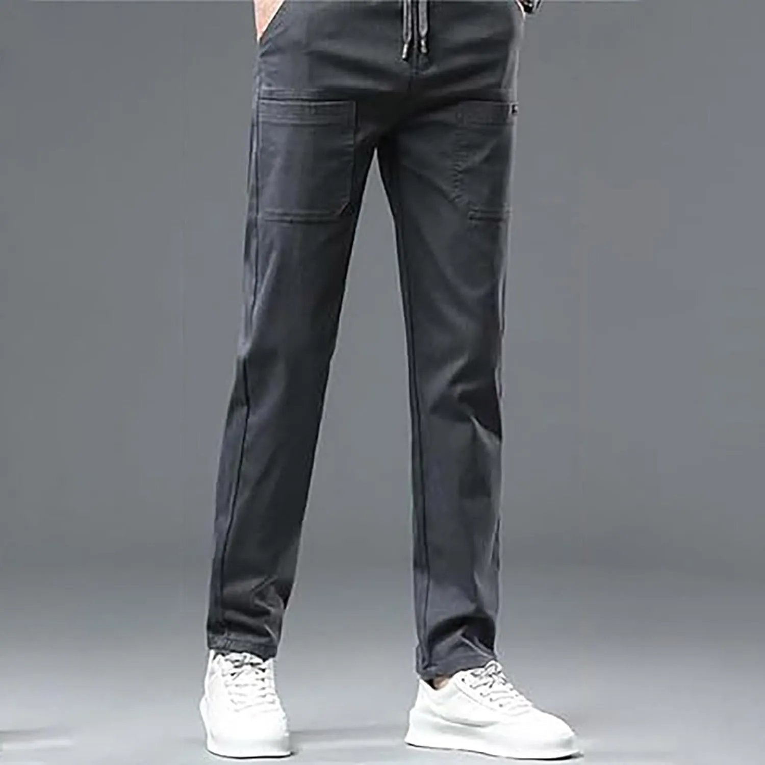 Multipants Luxury Pants,Multipants - High Stretch Multi-Pocket Durable Cargo Pants,Straight-Fit High Stretch Pant