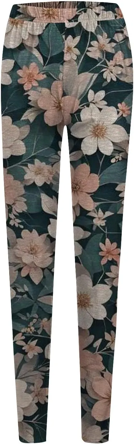 No Seam Leggings for Women Colorful Patterned Tights Pack Valentines Day Workout Leggings
