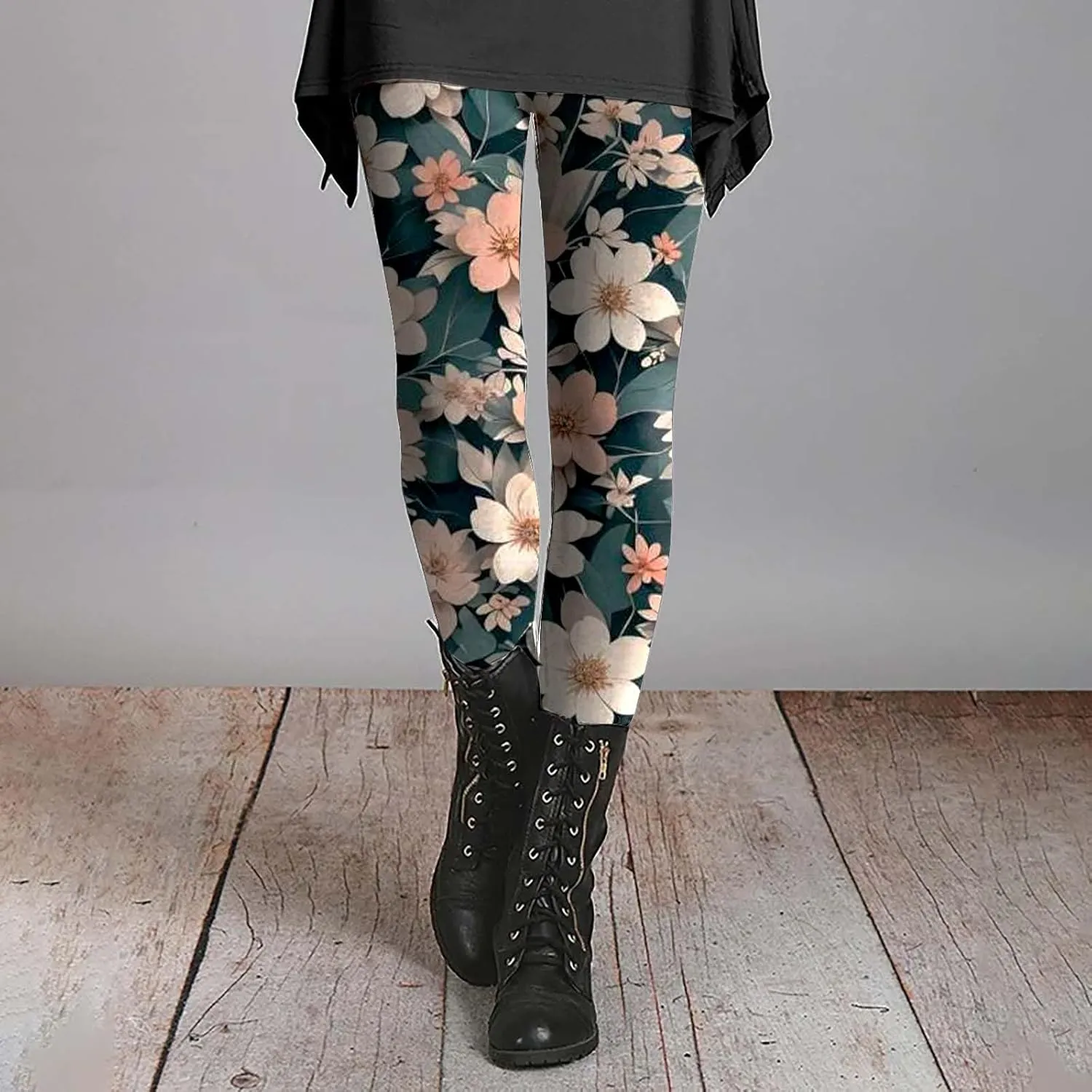 No Seam Leggings for Women Colorful Patterned Tights Pack Valentines Day Workout Leggings