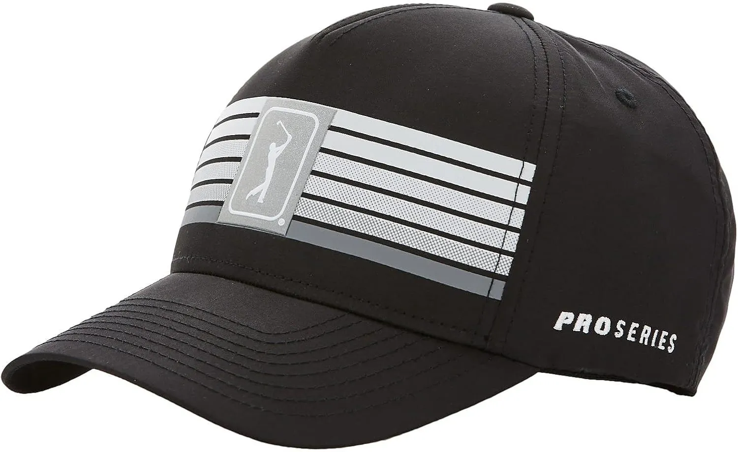 PGA TOUR Men's Printed Stripe Golf Cap