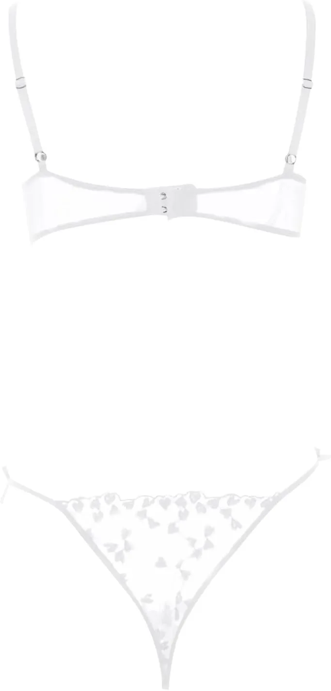 Plus Size Lingerie Sets Sexy Set Women Lace Halter Bralette High Waist Panty Set
