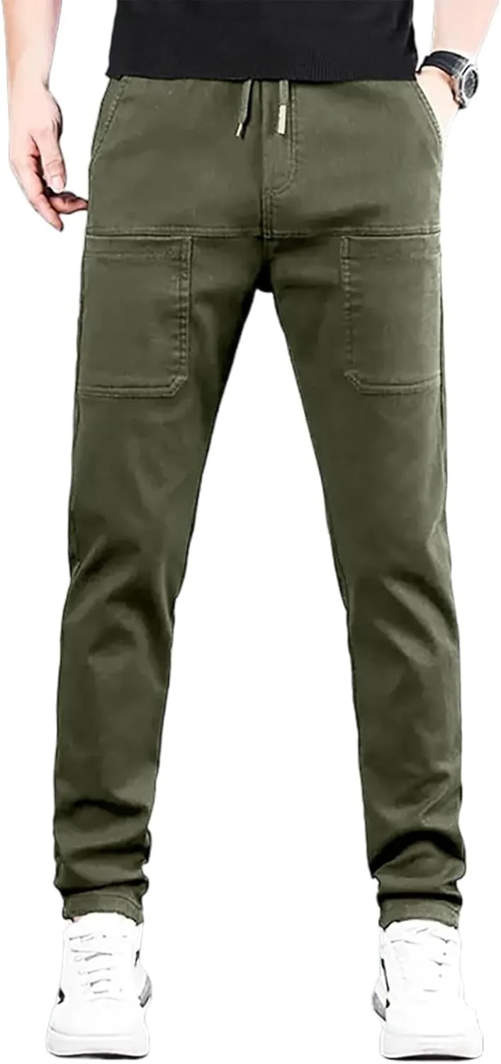 Pointoke Cargo Pants High Stretch Multi-Pocket Durable Cargo Pants Comfort Fit Stretch Waterproof Cargo Pant