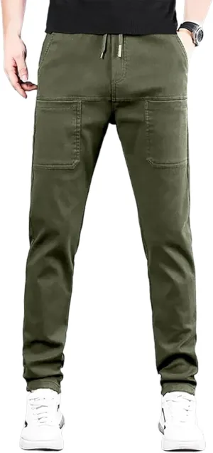Pointoke Cargo Pants High Stretch Multi-Pocket Durable Cargo Pants Comfort Fit Stretch Waterproof Cargo Pant