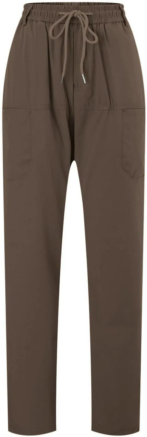 Pointoke Cargo Pants, Multipants - High Stretch Multi-Pocket Cargo Pants, Relaxed Fit Stretch Quick Dry Work Joggers
