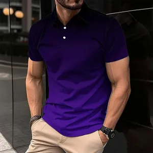 Polos Shirts for Men 2025 Vintage Striped Golf Bowling Polos Outdoor Moisture Wicking Athletic Plus Size Tops for Men