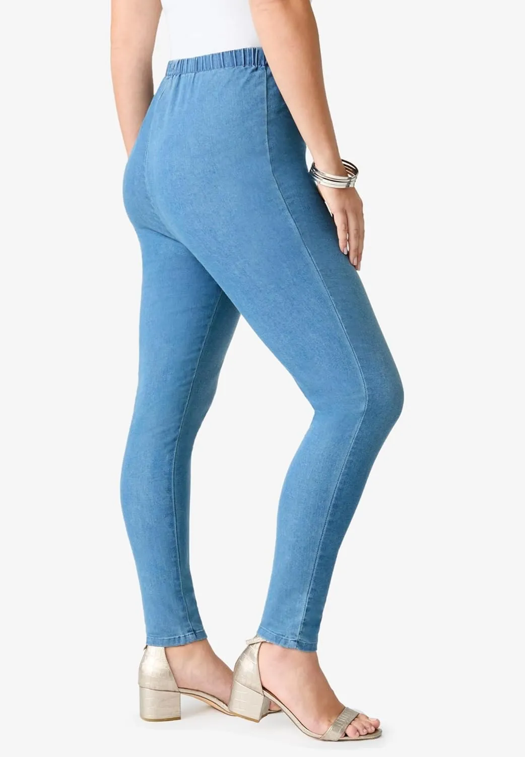 Roaman's Skinny-Leg Comfort Stretch Jean