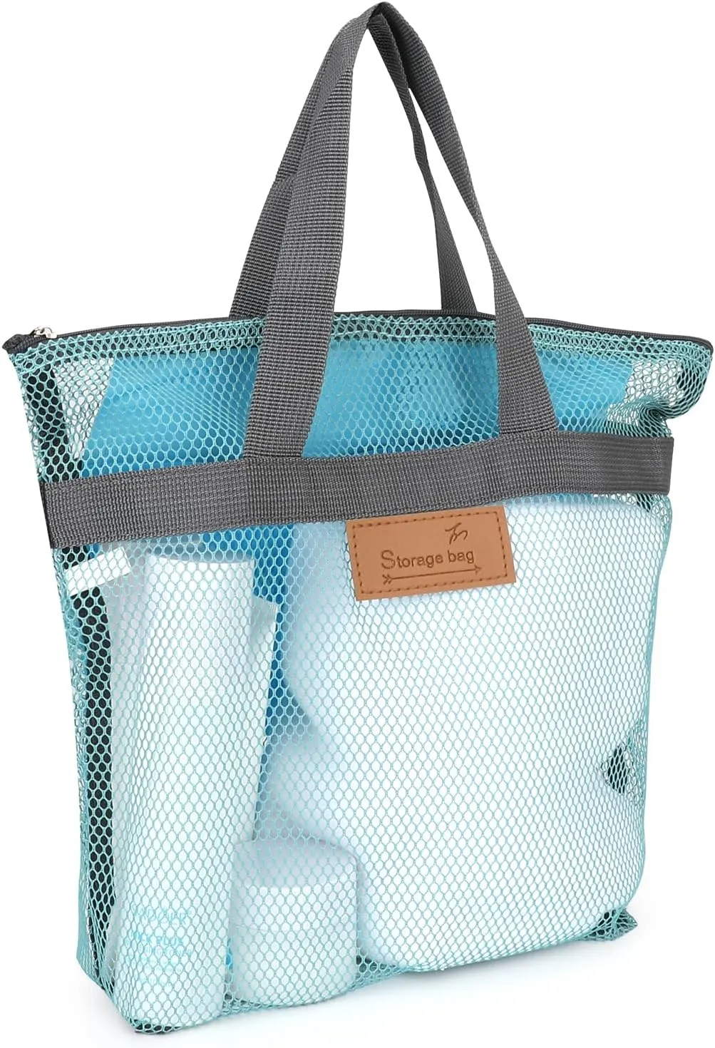 Rotema Portable Shower Bag - College Dorm Essentials, Everyday Household Shower Basket for Toiletries