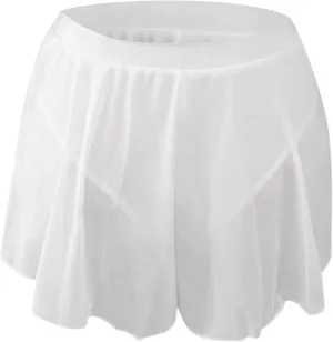 school girl outfit lingerie Pleated Mini Skirt Lingerie Plaid Skirts High Waist Mini Pleated Lace Skirt Naughty Skirt for Schoolgirl naughty lingerie White X-Large