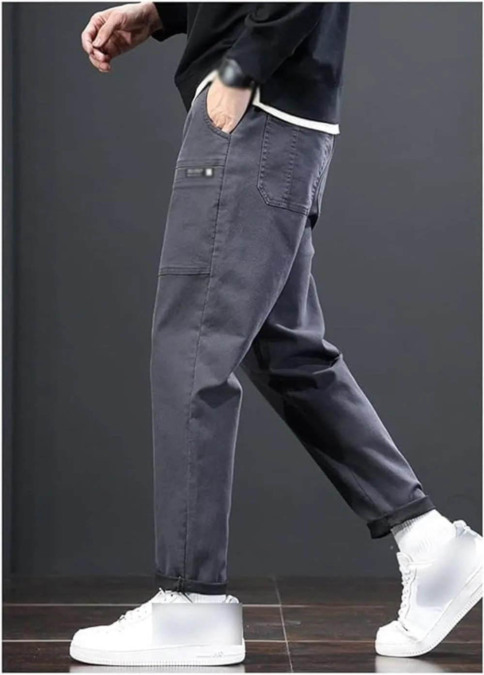 Sirmale Multipants - High Stretch Multi-Pocket Cargo Pants, Men's Casual Stretch Waist Multi-Pocket Cargo Pants