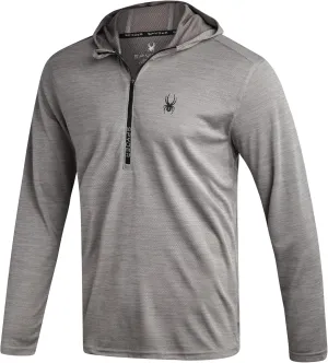 Spyder Mens Sweatshirt - Lightweight Athletic Half Zip Pullover Mens Hoodies - UPF 30  Dry Fit Long Sleeve Sun Shirts for Men