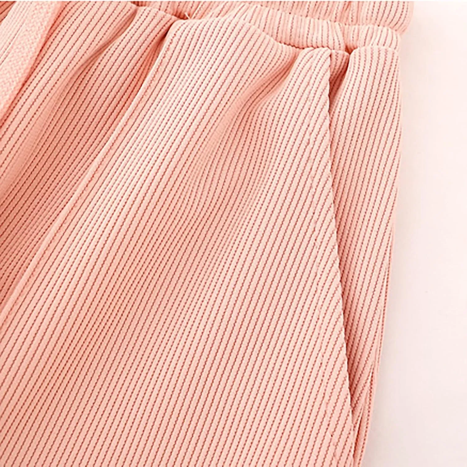 Teen Girls Cotton Linen Pants Kids Beach Travel Resort Trousers Summer High Waist Casual Wide Leg Pant