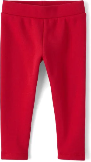 The Children's Place Baby Girls' and Toddler Assorted Everyday Cozy Pull on Leggings