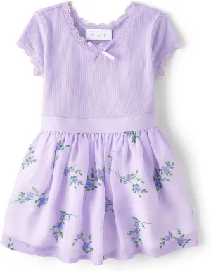 The Children's Place,and Toddler Short Sleeve Dressy Dress