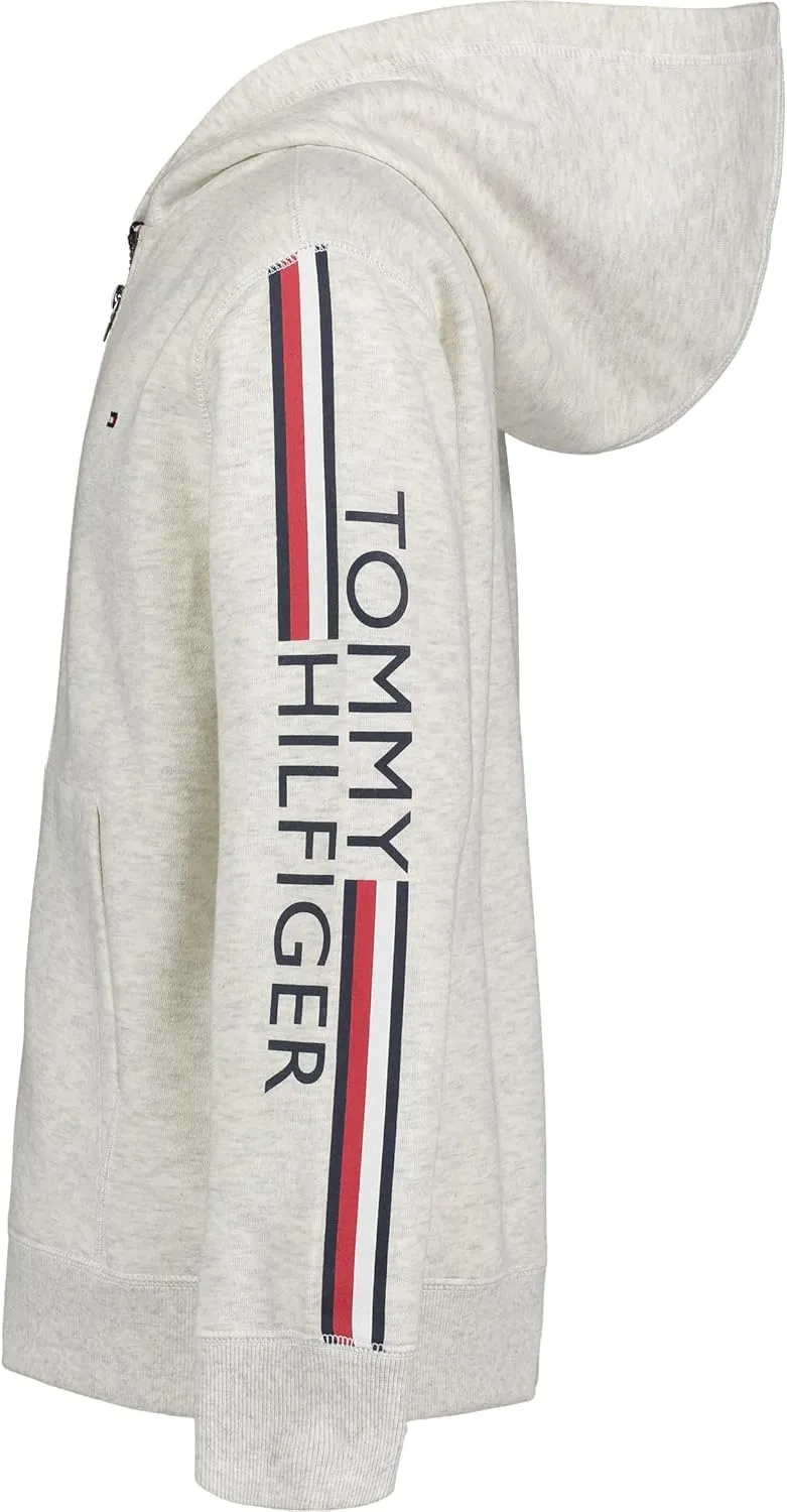 Tommy Hilfiger Boys' Long Sleeve Fleece Full Zip Hoodie