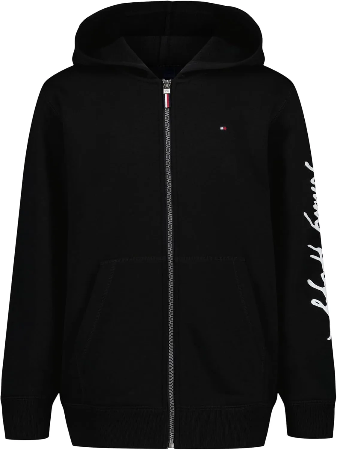 Tommy Hilfiger Boys' Long Sleeve Fleece Full Zip Hoodie