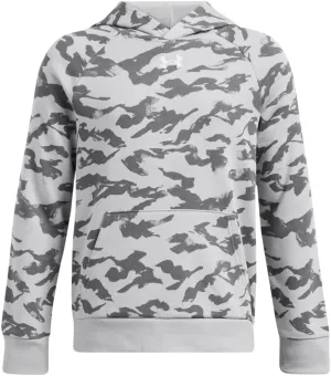 Under Armour Boys' Rival Fleece Printed Hoodie