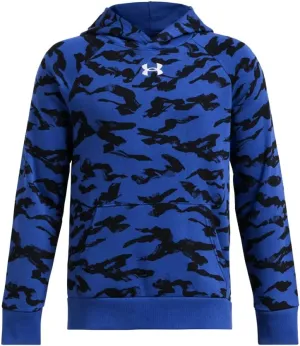 Under Armour Boys' Rival Fleece Printed Hoodie
