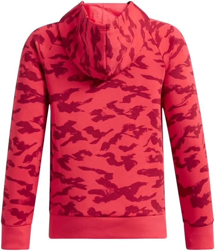 Under Armour Boys' Rival Fleece Printed Hoodie