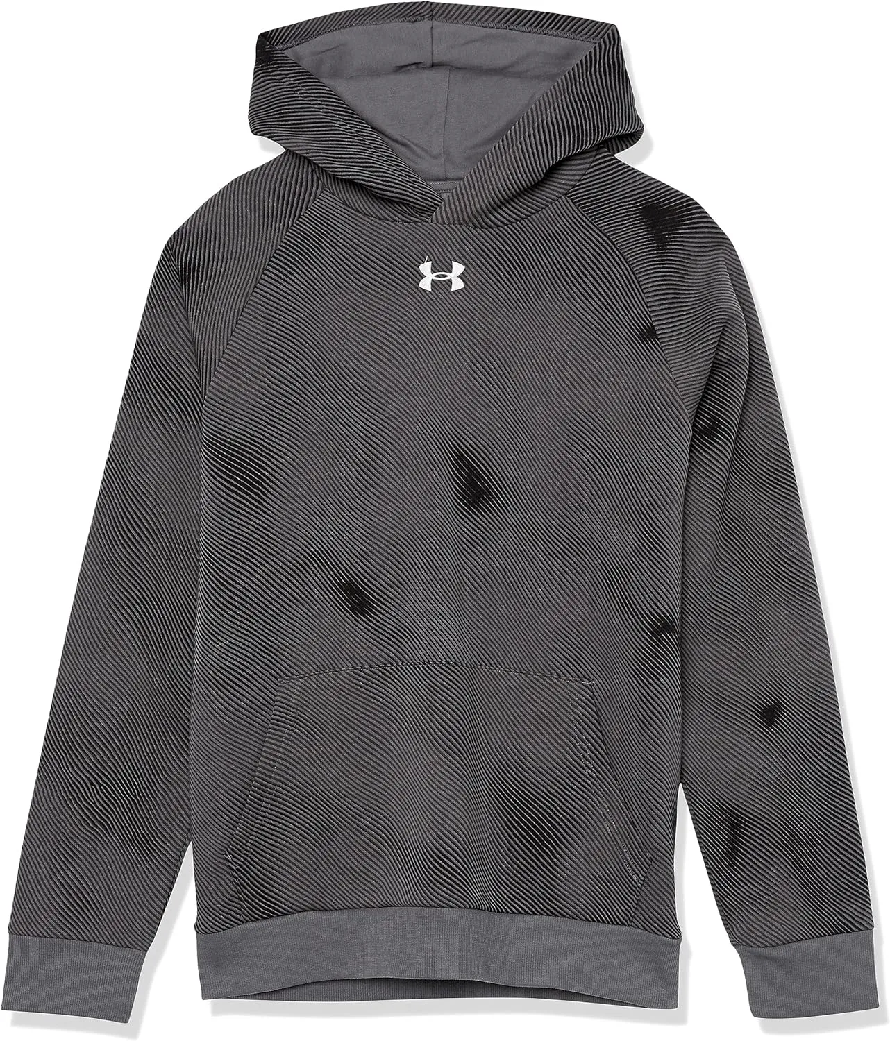Under Armour Boys' Rival Fleece Printed Hoodie