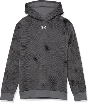 Under Armour Boys' Rival Fleece Printed Hoodie