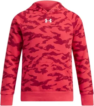 Under Armour Boys' Rival Fleece Printed Hoodie