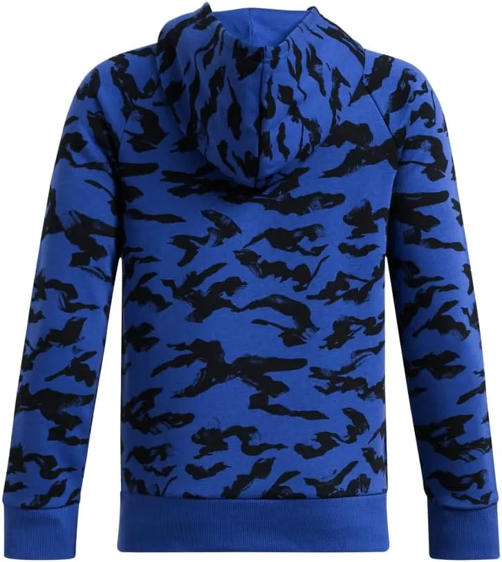 Under Armour Boys' Rival Fleece Printed Hoodie