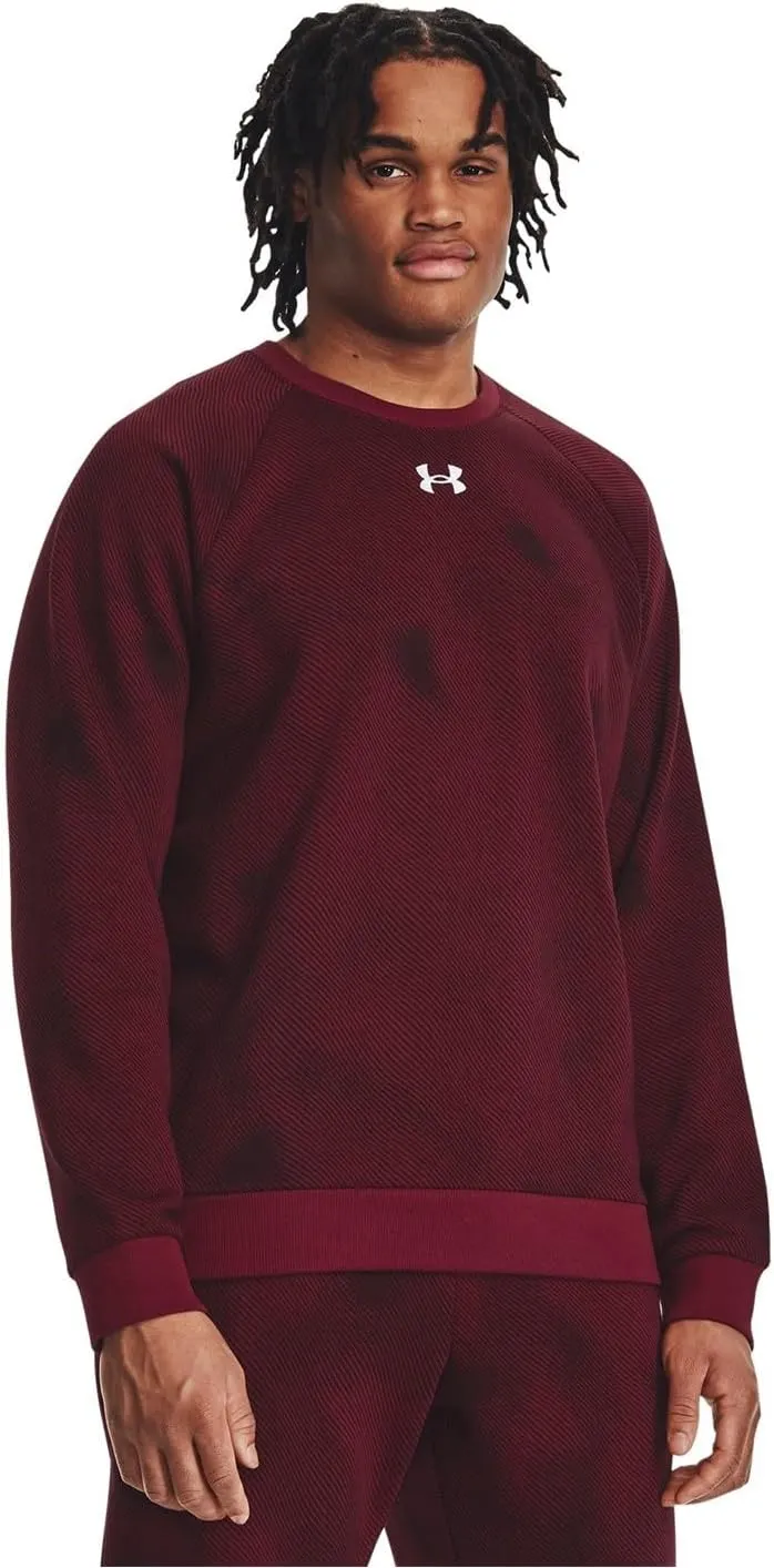 Under Armour Men's Rival Fleece Printed Crew
