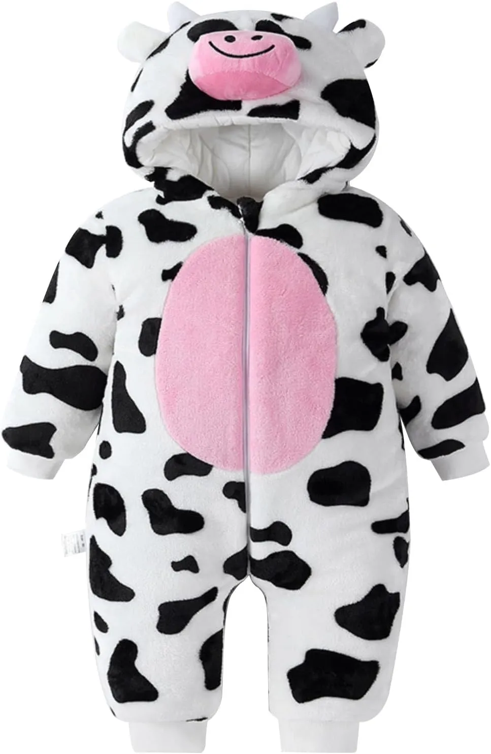 Unisex Animal Costume Jumpsuit Baby Girls Boys Cute 𝐂artoon Long Sleeve 𝐎ne Piece Romper Fleece
