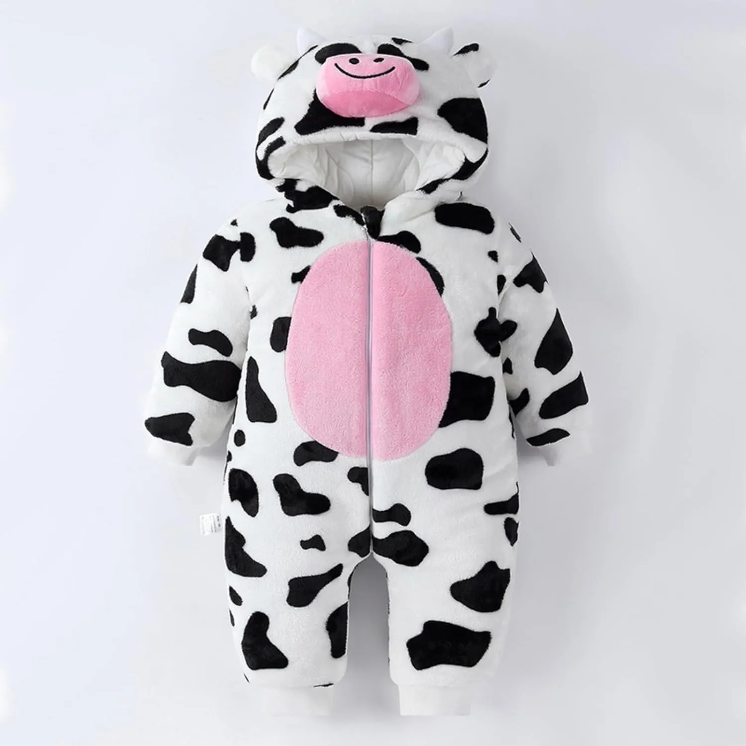 Unisex Animal Costume Jumpsuit Baby Girls Boys Cute 𝐂artoon Long Sleeve 𝐎ne Piece Romper Fleece