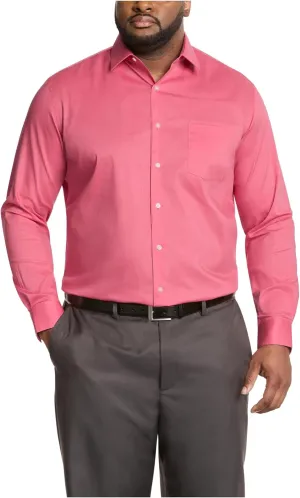 Van Heusen Men's Dress Shirt Everyday Defense Stretch (Big and Tall)