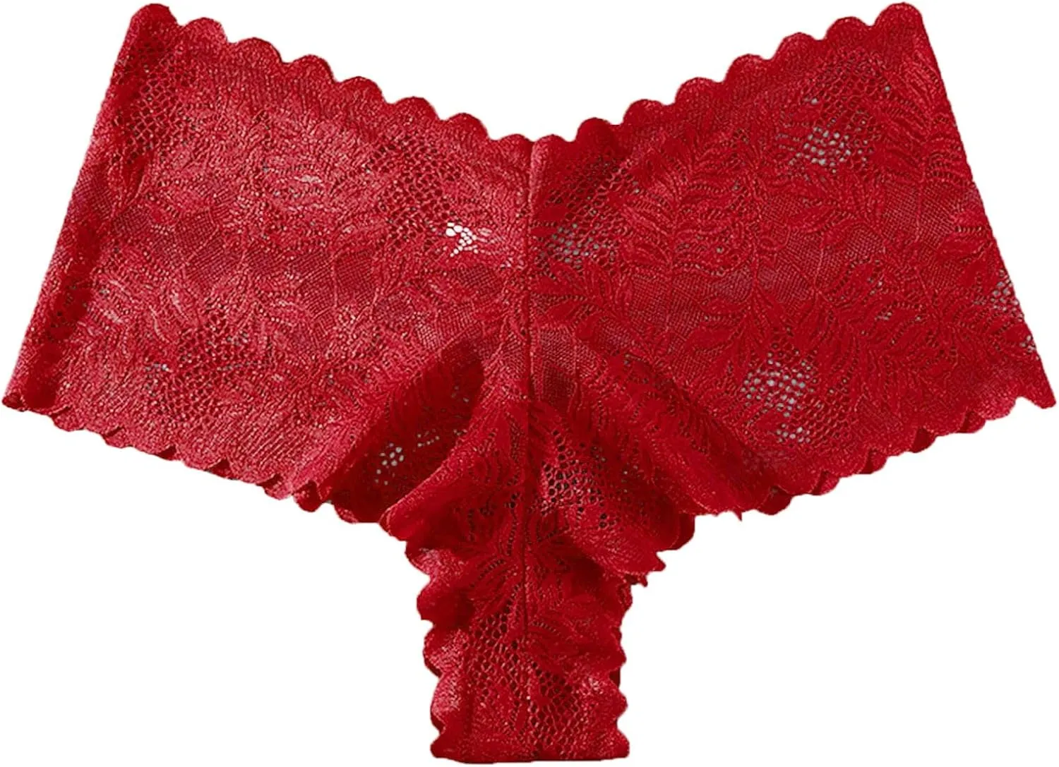 Women Lace Boyshort Sexy Floral Panties Low Rise Underwear Ladies Comfortable Underpants Baby-Doll Lingerie for