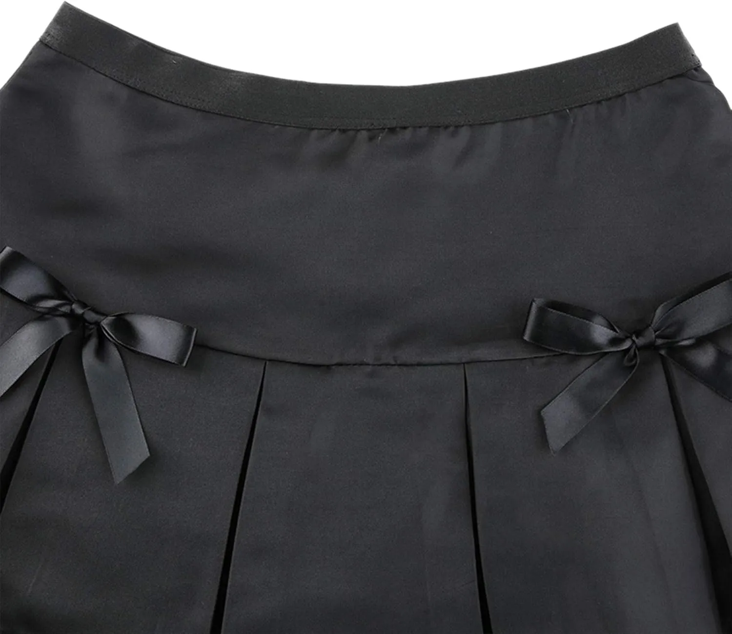 Women Lace Patchwork Pleated Skirt High Waist Gothic Short Skirt Ruffle Plaid A-Line Mini Skirt E-Girl Streetwear