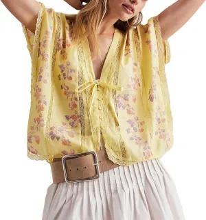Women Lace Sheer Tank Tops Cropped Tie Strap Button Up Lace Trim Patchwork Cami Vest Cute Y2K Summer Trendy Going Out Top